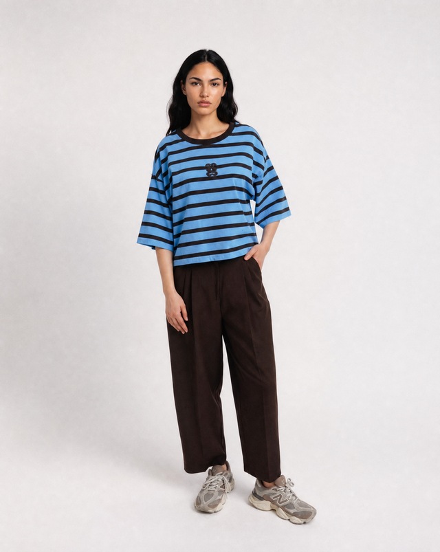 Smith & Soul Rundhalsshirt mit modischen Streifen