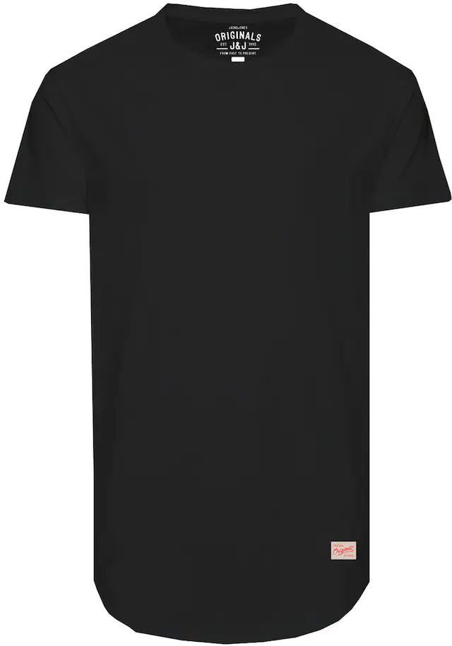 Jack & Jones PlusSize T-Shirt »NOA TEE« mit abgerundetem Saum, bis Größe 6XL