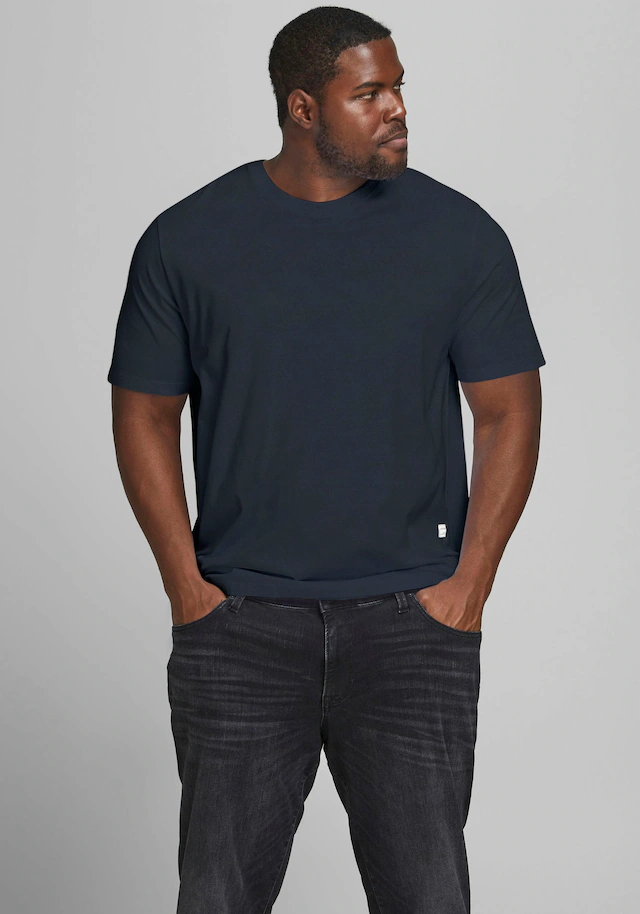 Jack & Jones PlusSize T-Shirt »NOA TEE« mit abgerundetem Saum, bis Größe 6XL