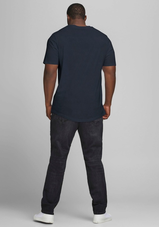 Jack & Jones PlusSize T-Shirt »NOA TEE« mit abgerundetem Saum, bis Größe 6XL