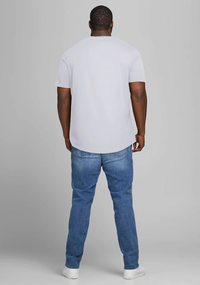Jack & Jones PlusSize T-Shirt »NOA TEE« mit abgerundetem Saum, bis Größe 6XL