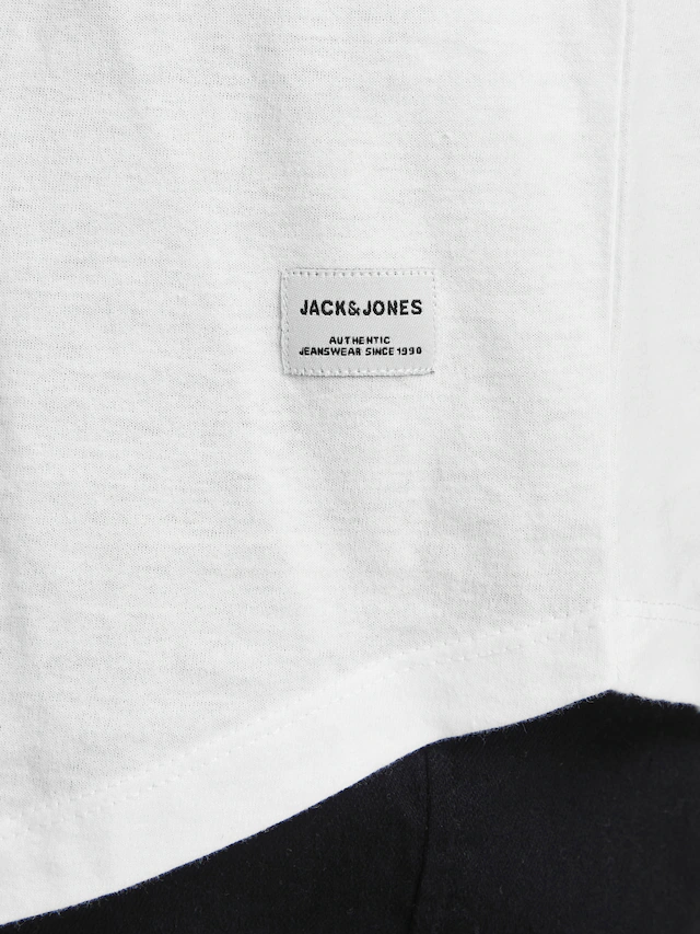 Jack & Jones PlusSize T-Shirt »NOA TEE« mit abgerundetem Saum, bis Größe 6XL