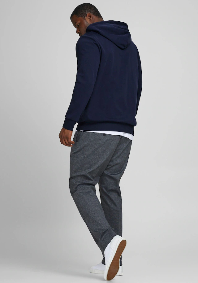 Jack & Jones PlusSize Kapuzensweatjacke »BASIC SWEAT ZIP HOOD« bis Größe 6XL
