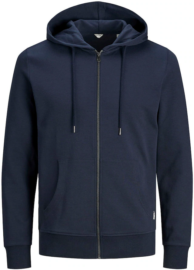 Jack & Jones PlusSize Kapuzensweatjacke »BASIC SWEAT ZIP HOOD« bis Größe 6XL