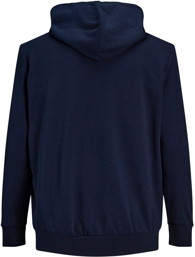 Jack & Jones PlusSize Kapuzensweatjacke »BASIC SWEAT ZIP HOOD« bis Größe 6XL