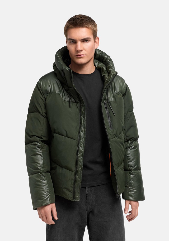 Stone Harbour Steppjacke »Kiaan XX« mit Kapuze Warme Herren Winterjacke in Materialmix