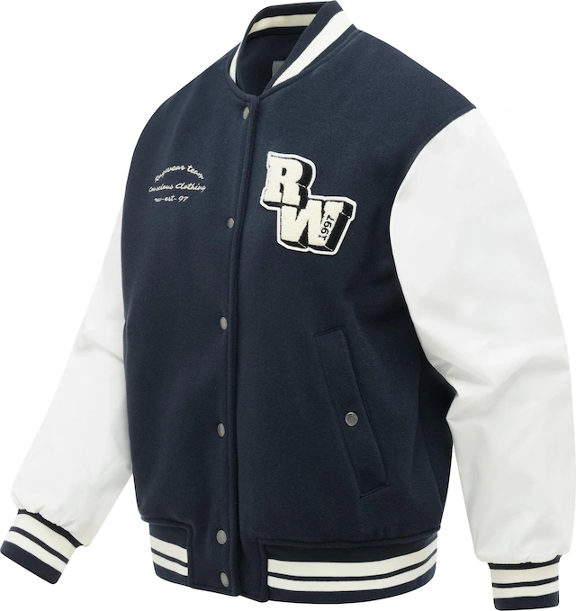 Ragwear Collegejacke »Clubie Y« ohne Kapuze modische Damen Bomberjacke mit Rippstrick-Details