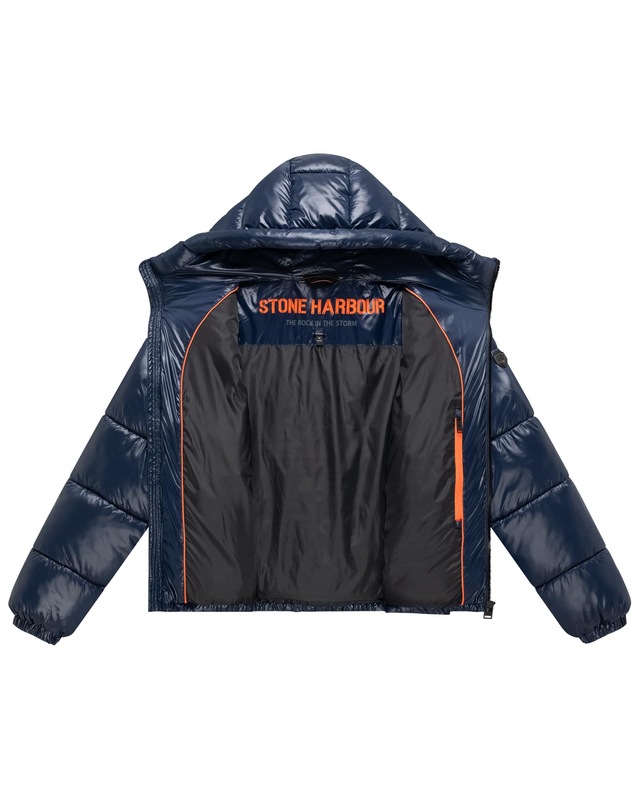 Stone Harbour Outdoorjacke »Tanioos XX« mit Kapuze Warme Herren Steppjacke mit verstellbarer Kapuze