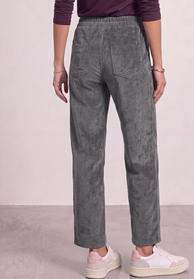 STREET ONE Cordhose Elastikbund mit Tunnelzug