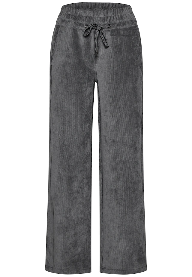 STREET ONE Cordhose Elastikbund mit Tunnelzug