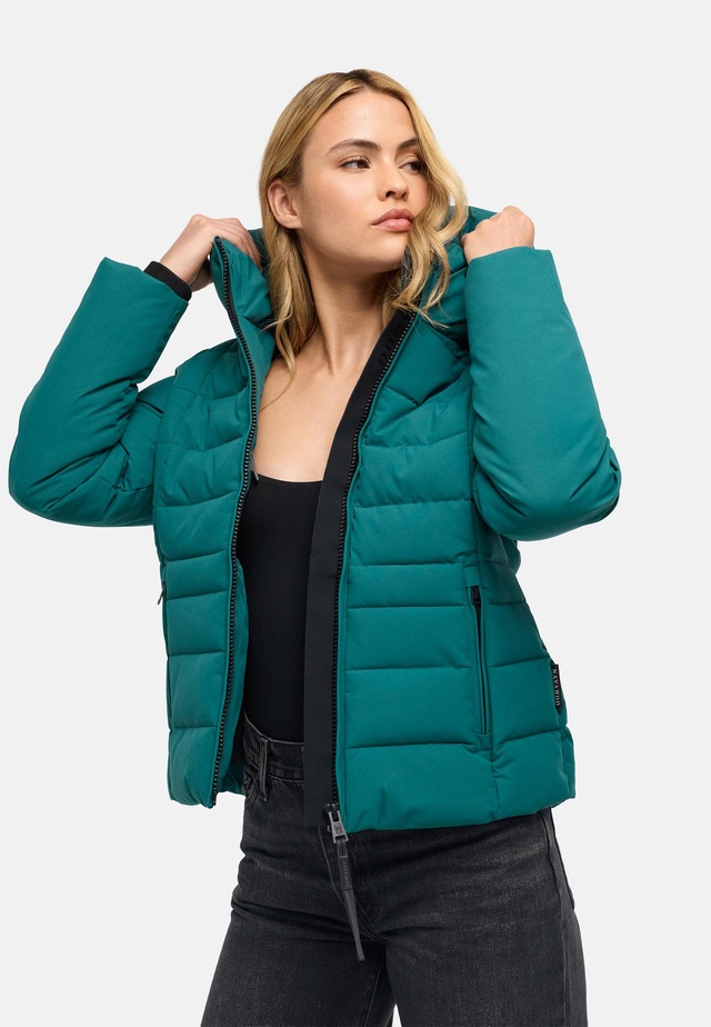 Navahoo Outdoorjacke »Stepptänzchen XIV« mit Kapuze Warme Damen Steppjacke mit Kapuze