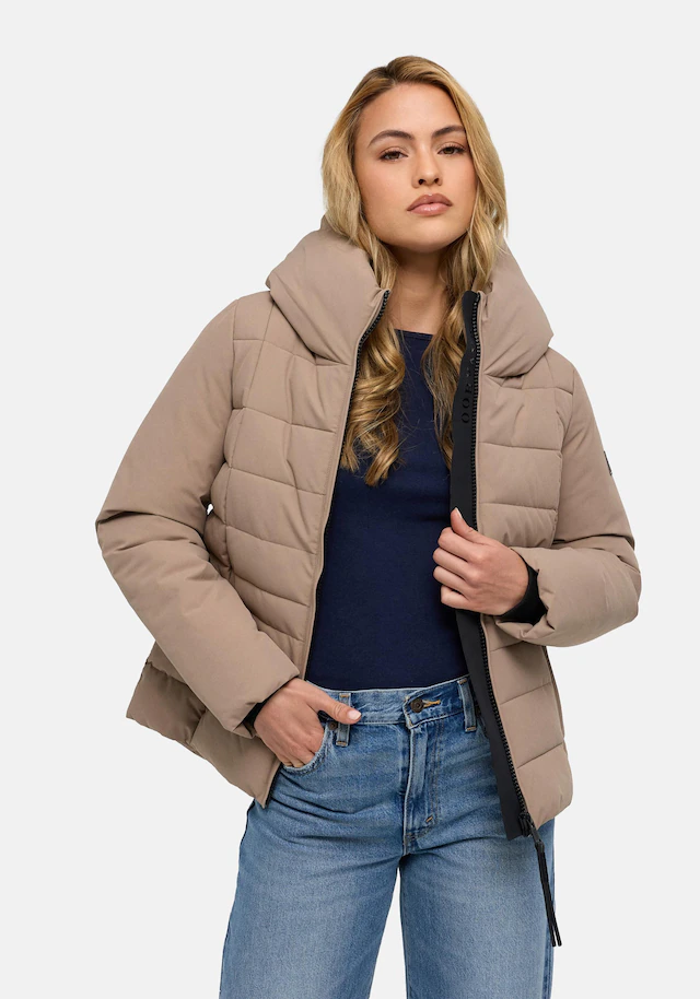 Navahoo Outdoorjacke »Stepptänzchen XIV« mit Kapuze Warme Damen Steppjacke mit Kapuze