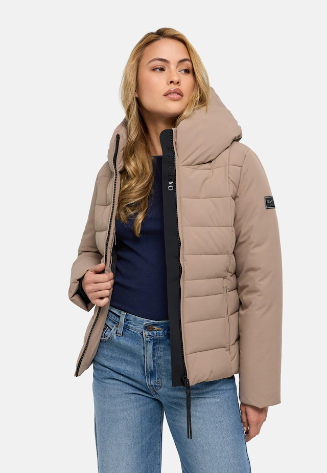 Navahoo Outdoorjacke »Stepptänzchen XIV« mit Kapuze Warme Damen Steppjacke mit Kapuze