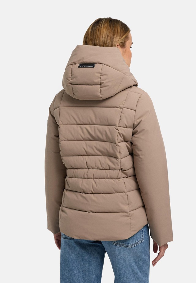 Navahoo Outdoorjacke »Stepptänzchen XIV« mit Kapuze Warme Damen Steppjacke mit Kapuze