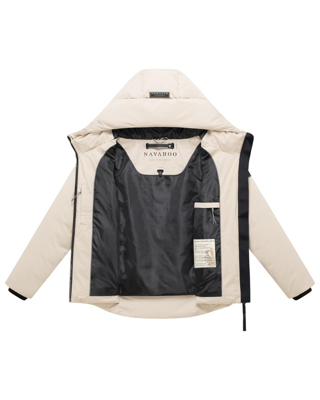 Navahoo Outdoorjacke »Stepptänzchen XIV« mit Kapuze Warme Damen Steppjacke mit Kapuze