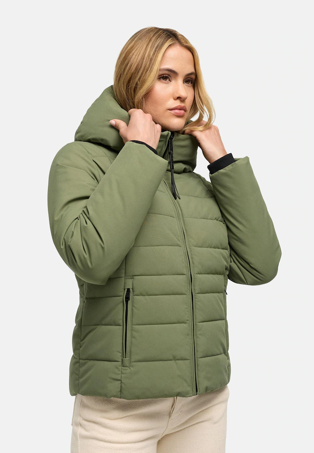 Navahoo Outdoorjacke »Stepptänzchen XIV« mit Kapuze Warme Damen Steppjacke mit Kapuze