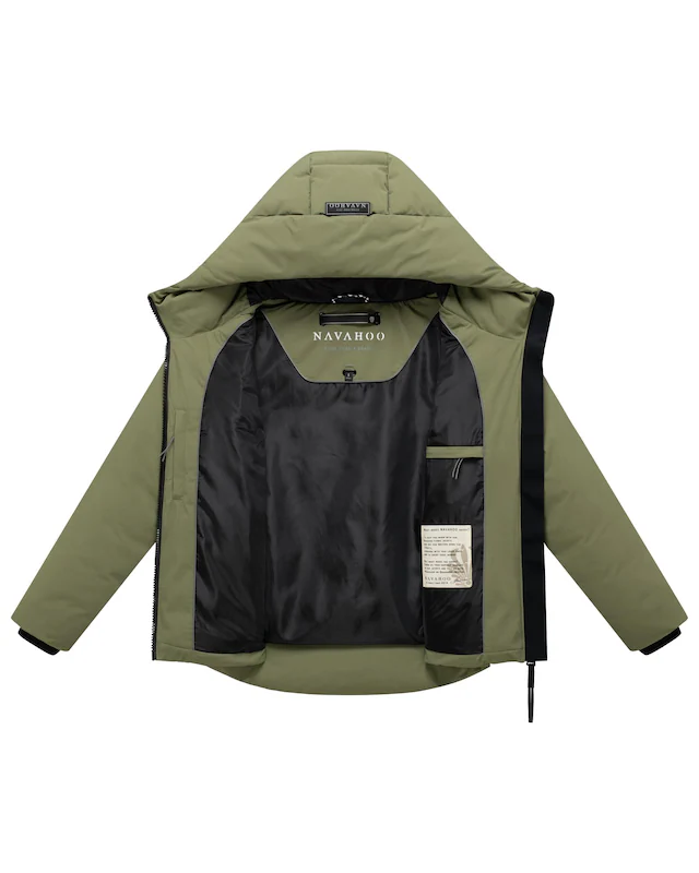 Navahoo Outdoorjacke »Stepptänzchen XIV« mit Kapuze Warme Damen Steppjacke mit Kapuze