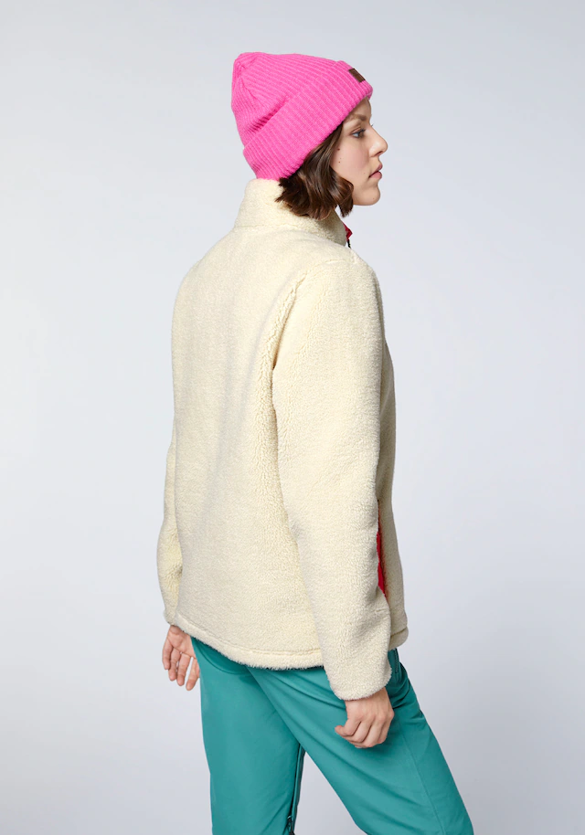 Chiemsee Fleecejacke ohne Kapuze - aus kuschelig wärmendem Sherpa Fleece
