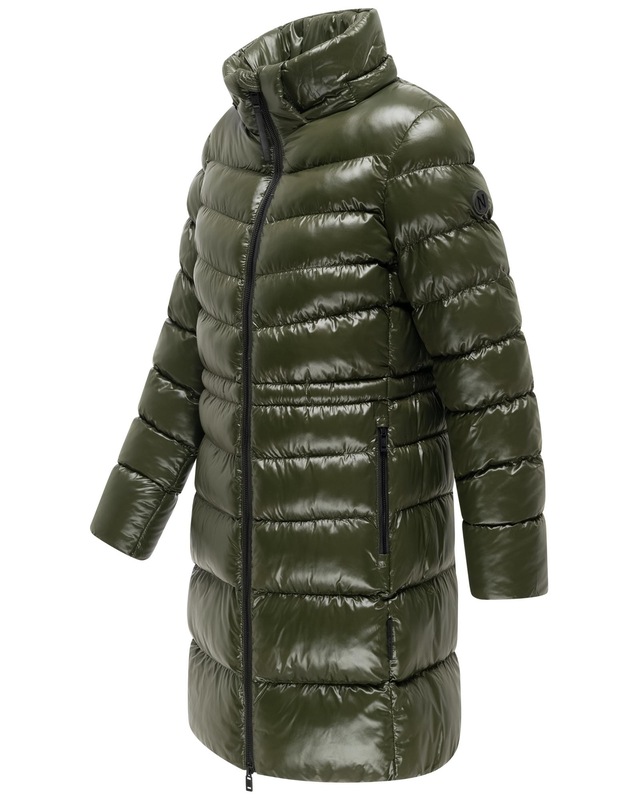Navahoo Steppmantel »Lumeiaa 14« Warmer Damen Wintermantel mit Kunstfellbesatz