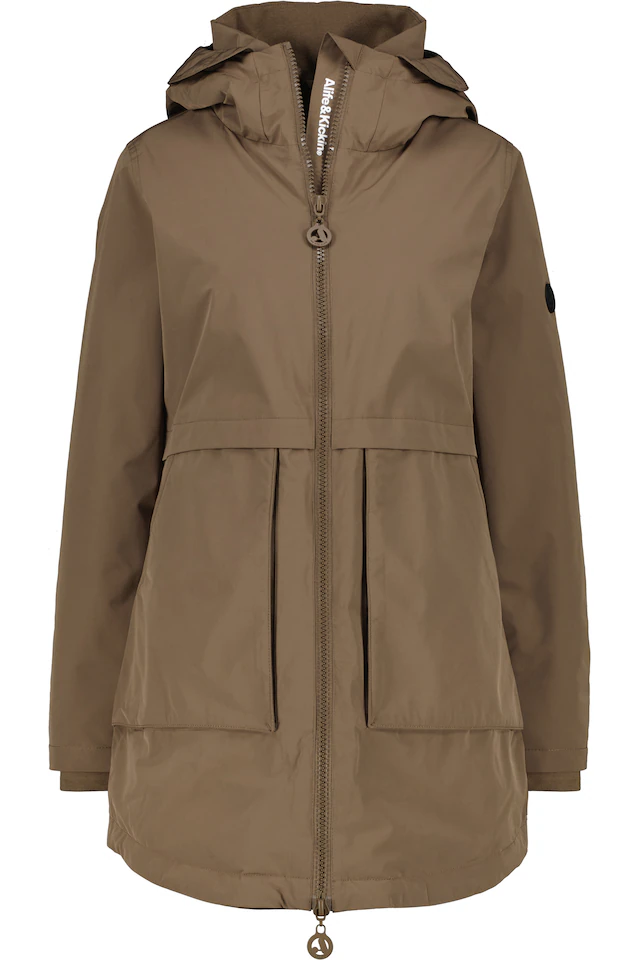 Alife & Kickin Winterjacke »Damen MaluAK A Winterjacke, Jacke« Kapuze am Stehkragen, Zwei-Wege-Reißverschluss, Regular Fit
