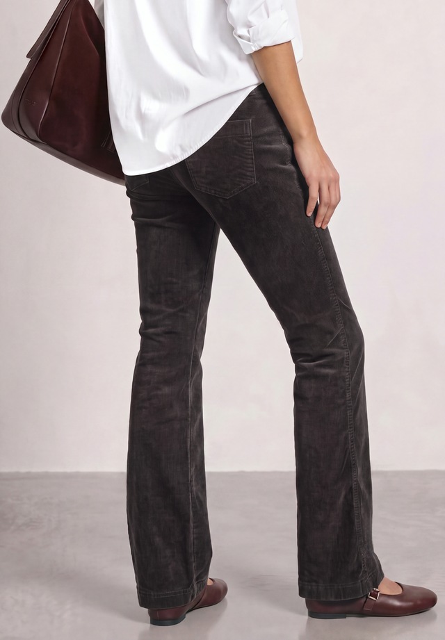 STREET ONE Cordhose High Waist