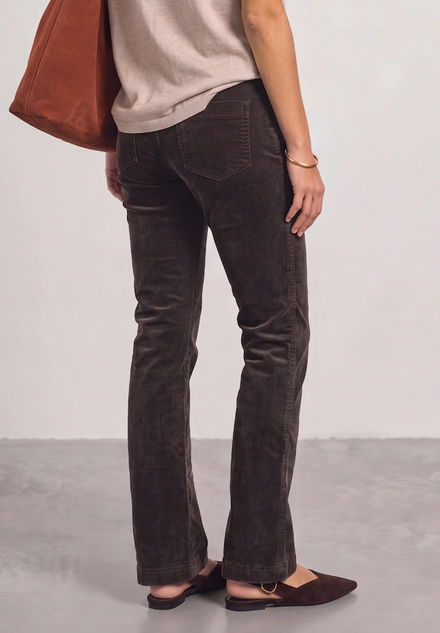 STREET ONE Cordhose High Waist
