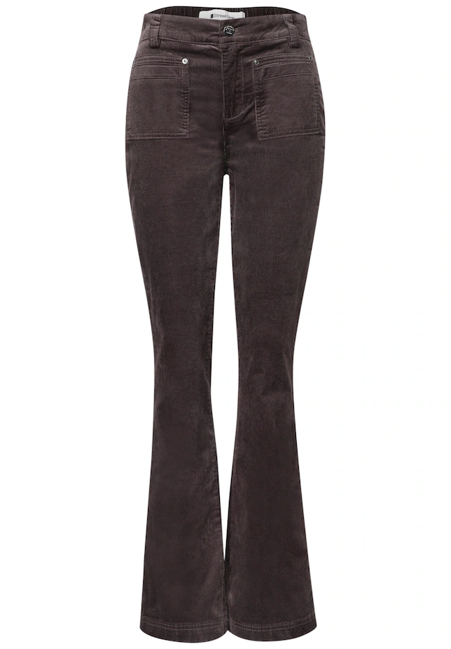 STREET ONE Cordhose High Waist
