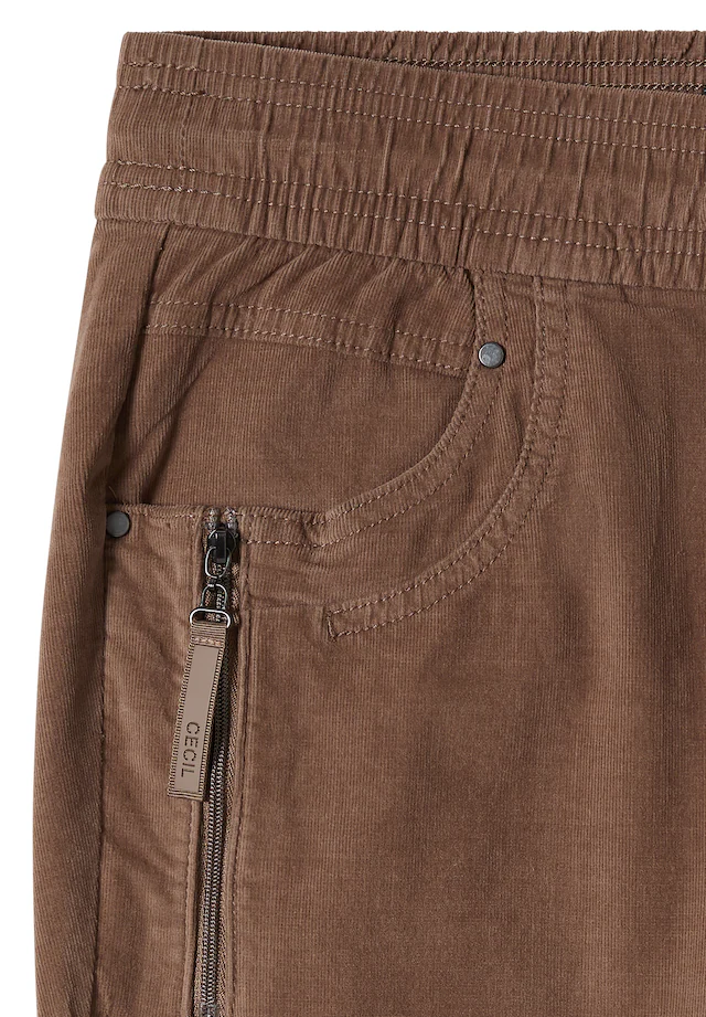 Cecil Stoffhose »Style Tracey« Elastischer Bund mit Tunnelzug / Slim Leg