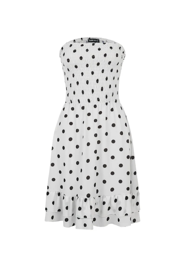 CLOUD 5IVE A-Linien-Kleid »CLOUD 5IVE Bandeau Mini Dress« 1 tlg.