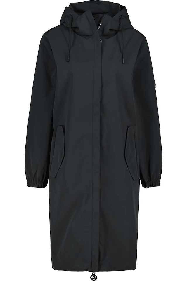 Alife & Kickin Regenjacke »Damen TirilAK A Regenjacke, Jacke« Wasserabweisend, Kapuze mit Kordelzug, Zwei-Wege-Reißverschluss