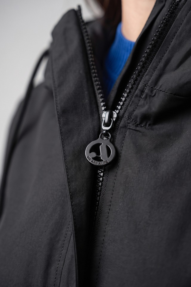Alife & Kickin Regenjacke »Damen TirilAK A Regenjacke, Jacke« Wasserabweisend, Kapuze mit Kordelzug, Zwei-Wege-Reißverschluss