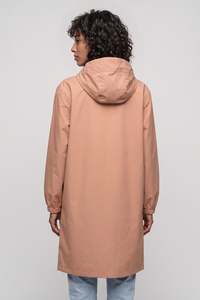 Alife & Kickin Regenjacke »Damen TirilAK A Regenjacke, Jacke« Wasserabweisend, Kapuze mit Kordelzug, Zwei-Wege-Reißverschluss