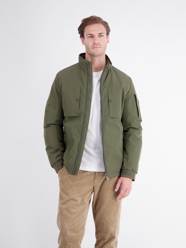 LERROS Outdoorjacke »Sportive Jacke aus flexibler Kunstfaser mit Fütterung« ohne Kapuze