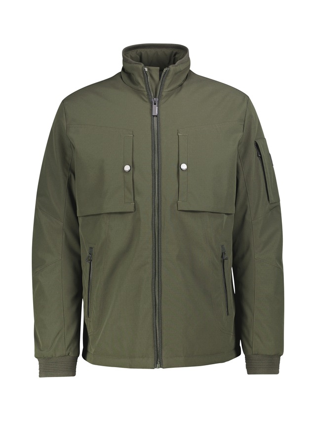 LERROS Outdoorjacke »Sportive Jacke aus flexibler Kunstfaser mit Fütterung« ohne Kapuze