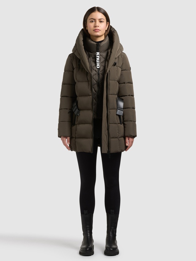khujo Steppjacke »NORAH - 2IN1 (EINSATZ HERAUSNEHMBAR)« mit Kapuze