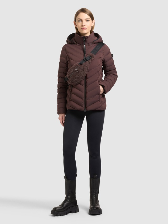 khujo Steppjacke »GITTY - 2IN1 WITH BAG« mit Kapuze