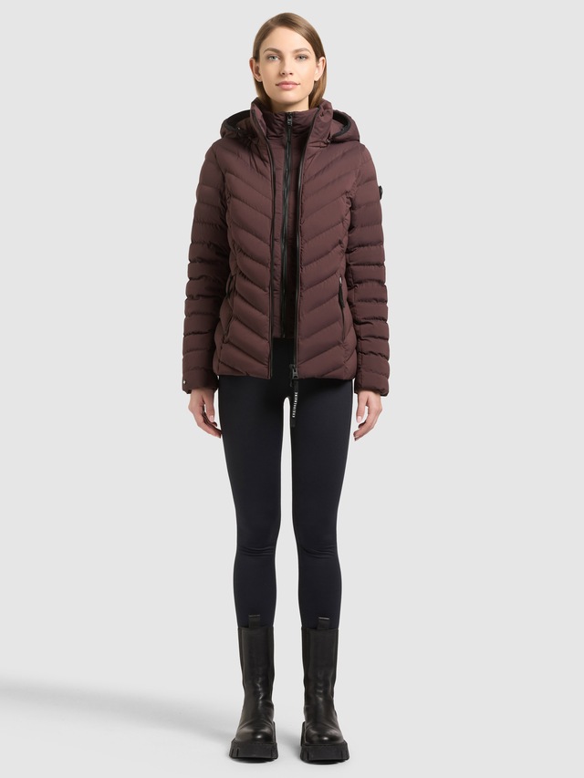 khujo Steppjacke »GITTY - 2IN1 WITH BAG« mit Kapuze