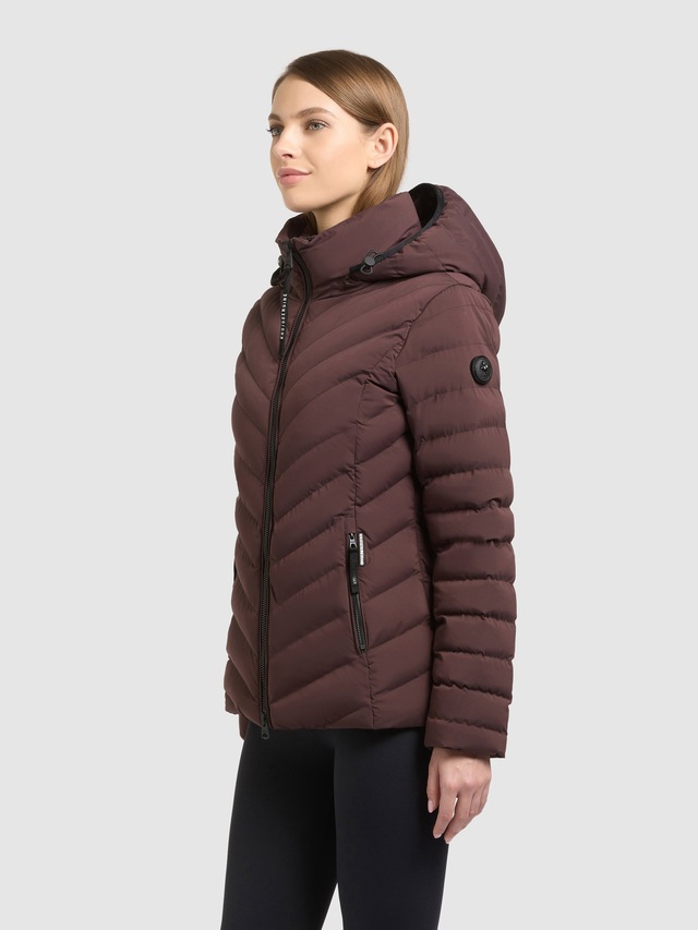 khujo Steppjacke »GITTY - 2IN1 WITH BAG« mit Kapuze