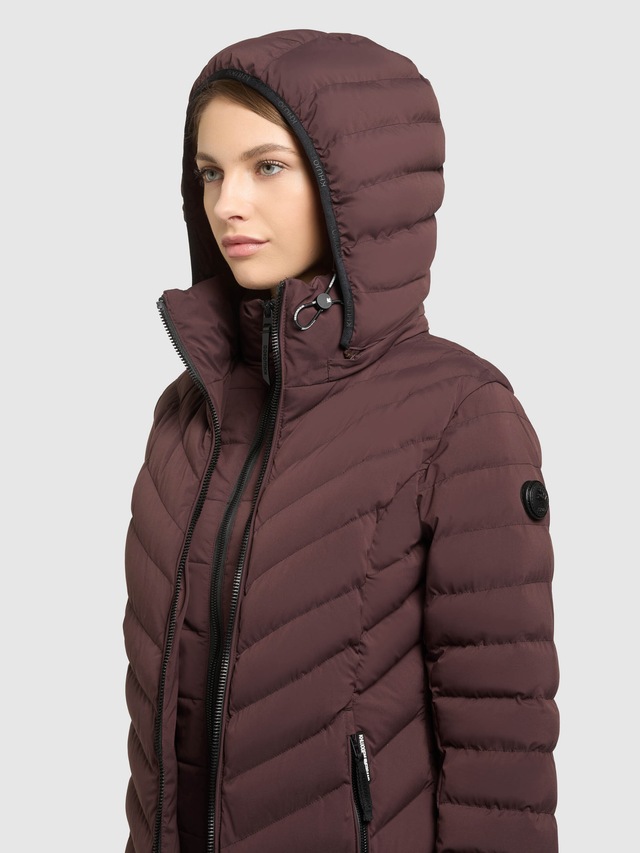 khujo Steppjacke »GITTY - 2IN1 WITH BAG« mit Kapuze
