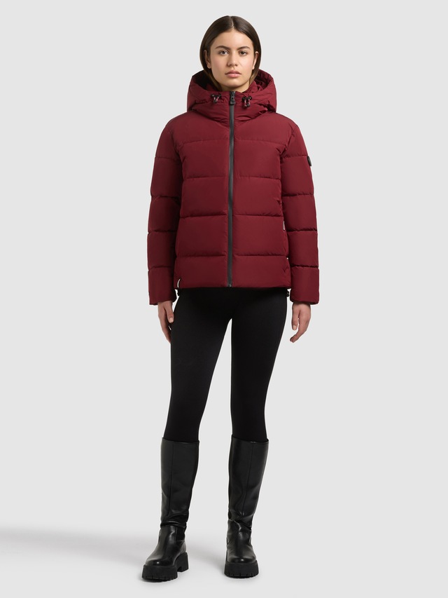 khujo Steppjacke »ALORA« mit Kapuze