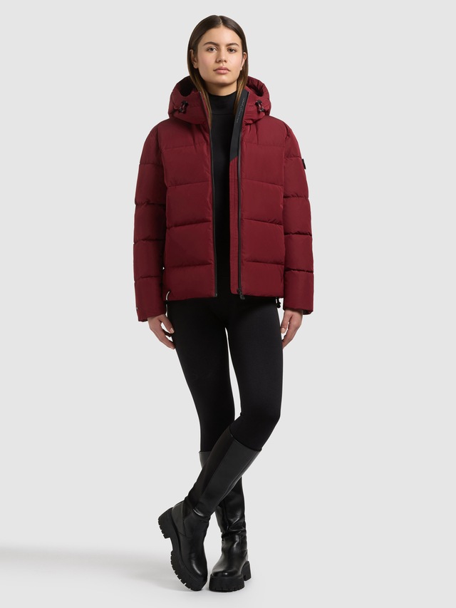 khujo Steppjacke »ALORA« mit Kapuze