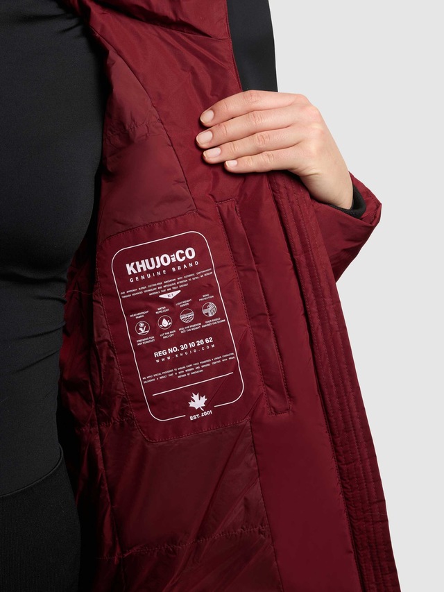 khujo Steppjacke »ALORA« mit Kapuze