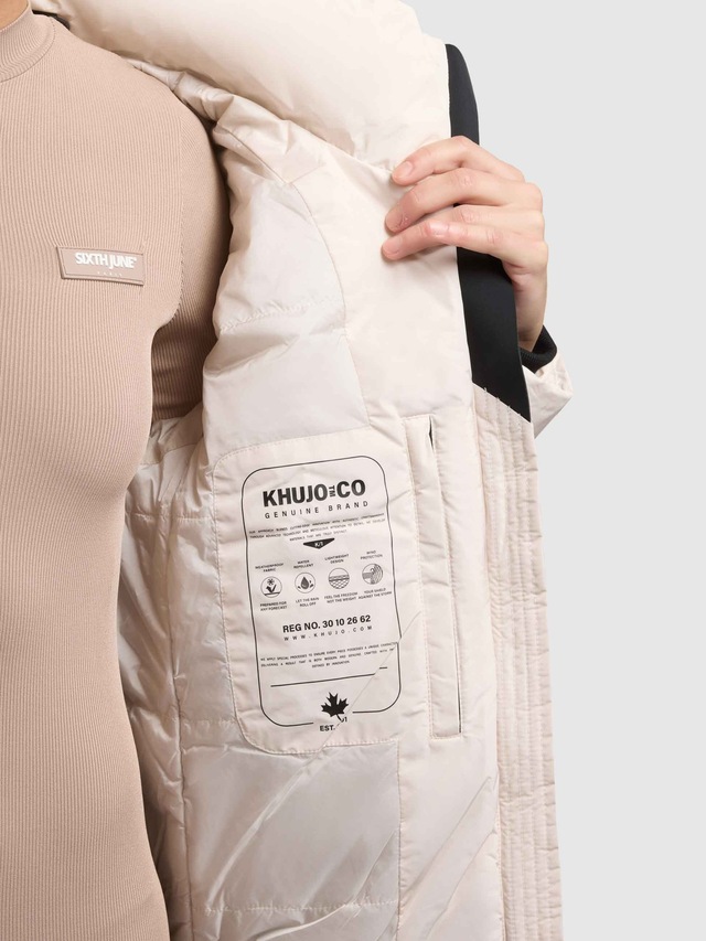 khujo Steppjacke »ALORA« mit Kapuze