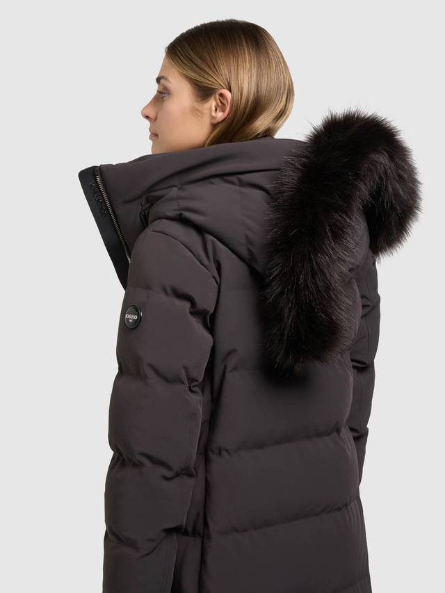 khujo Steppmantel »PHEADRA WITH FUR - 2IN1«