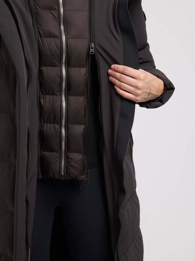 khujo Steppmantel »PHEADRA WITH FUR - 2IN1«
