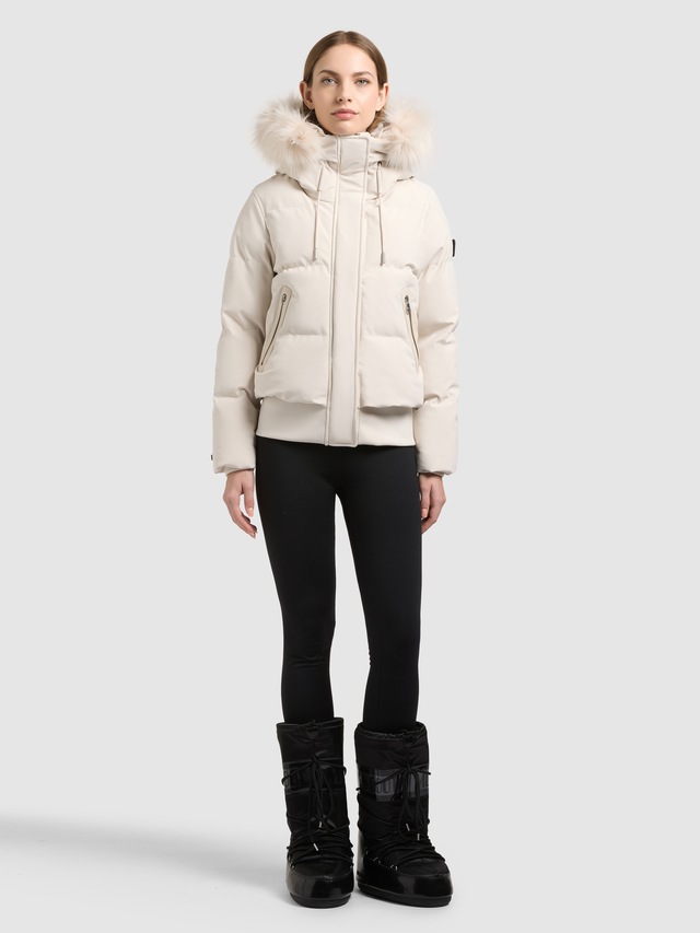 khujo Steppjacke »PADME WITH FUR - 2IN1« mit Kapuze