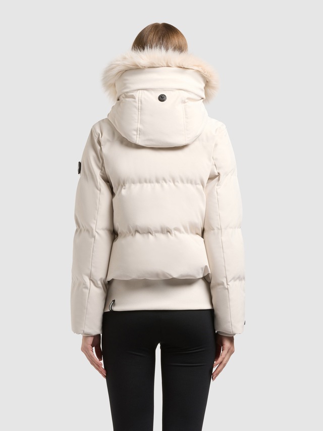 khujo Steppjacke »PADME WITH FUR - 2IN1« mit Kapuze