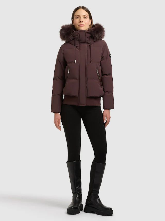 khujo Steppjacke »PADME WITH FUR - 2IN1« mit Kapuze