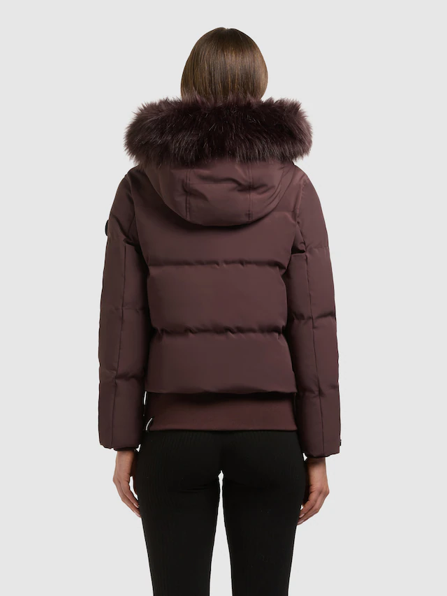 khujo Steppjacke »PADME WITH FUR - 2IN1« mit Kapuze