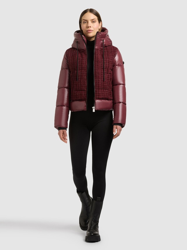 khujo Steppjacke »GRIEDA« mit Kapuze